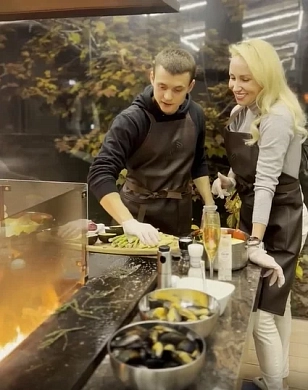 Гриль-очаг Elbrus Home Монблан 280х140 (Термостойкая эмаль) для сада