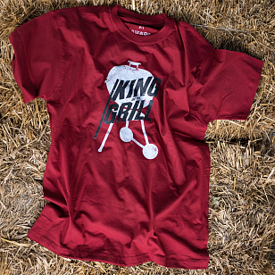 Одежда и аксессуары Футболка St.Tomato с двухсторонней печатью King of grill XL/XXL для BBQ