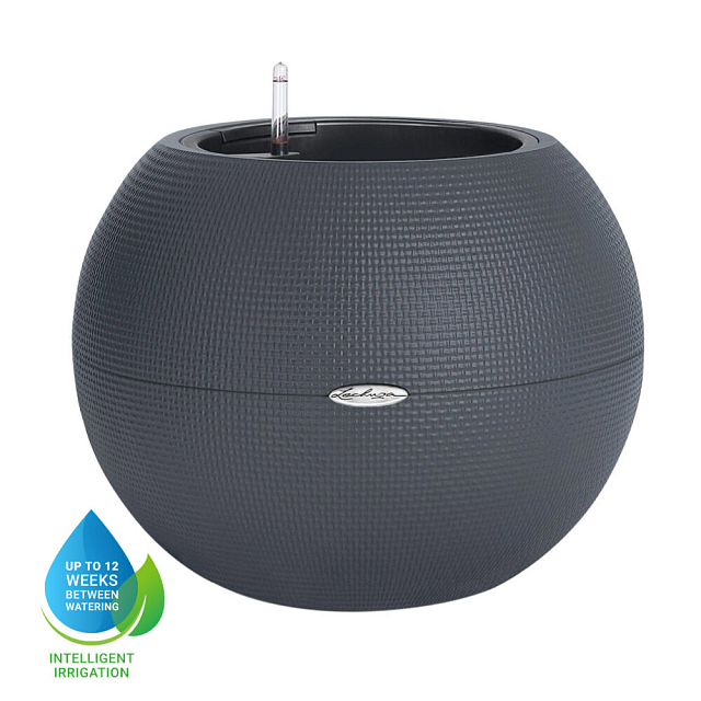 Кашпо с автополивом Lechuza Puro Color 50 Цвет: серый 