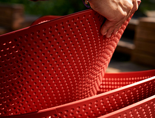 Кресло Siesta Contract Sky Pro Цвет: марсала для дачи Кресло Siesta Contract Sky Pro Цвет: марсала, садовая мебель