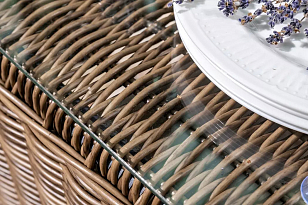 Стол кофейный плетеный Joygarden Opal, садовая мебель