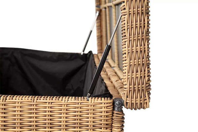 Плетёный сундук для хранения 4SIS Порту Цвет: соломенный 