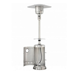 Уличный газовый обогреватель WWT 13B Table Stainless steel, уличное оборудование
