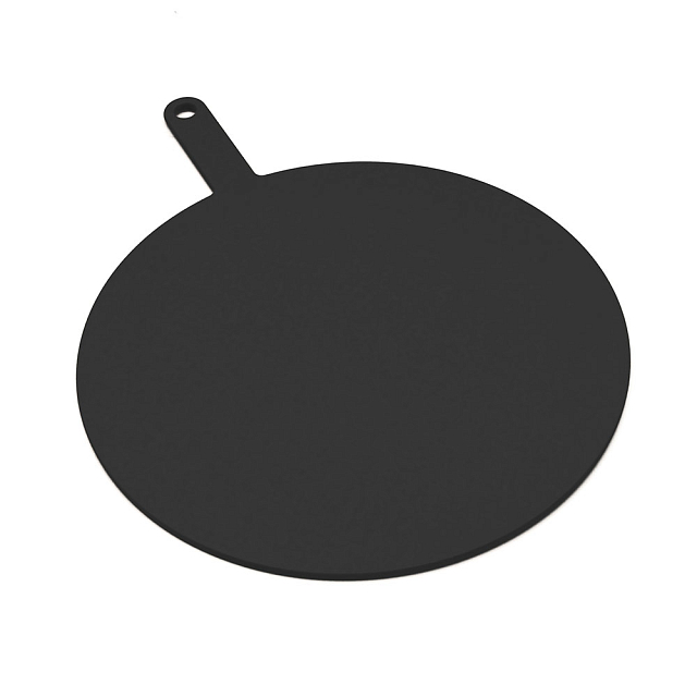 Доска для пиццы профессиональная круглая с рукояткой Epicurean Round Pizza Boards диаметр 40.6 см Цвет: графит