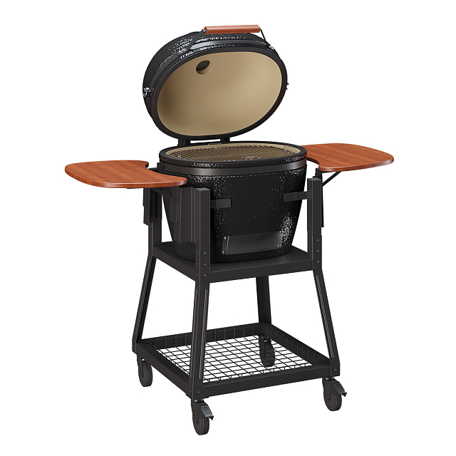 гриль керамический kaminex forno черный