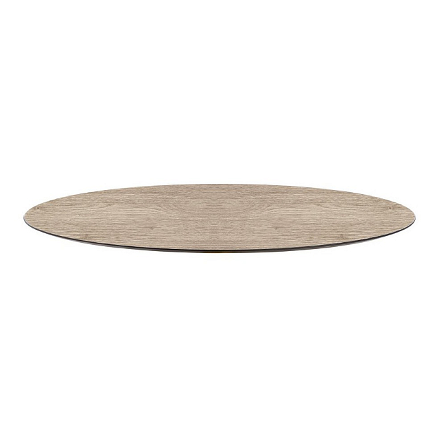 Столешница круглая Scab Design Compact Laminate для подстолья Nemo, Domino, Tiffany, Cross Цвет: состаренный дуб тортора 