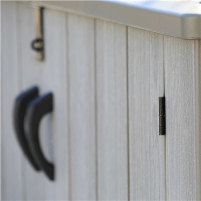 Пластиковый сарай Lifetime WoodLook 2100 л 