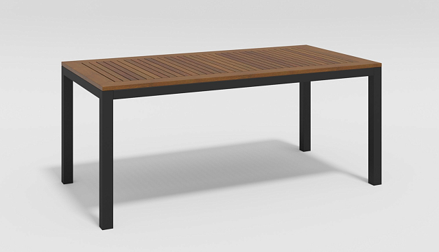 Обеденная зона Gardenini Bella 220 Белый / Антрацит 