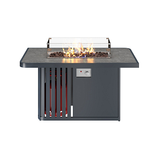 Стол-камин Kaminex Мерапи Черный, уличное оборудование