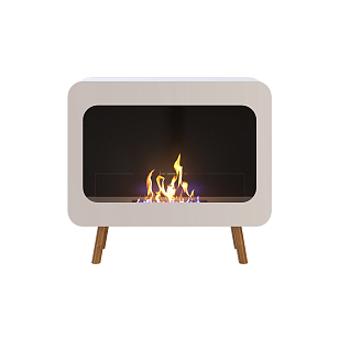 Стол-камин Kaminex Асама Белый, уличное оборудование