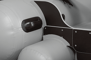 Лодка ПВХ Фрегат 350 FM Light серая для хобби и пикника