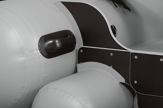 Лодка ПВХ Фрегат 350 FM Light серая