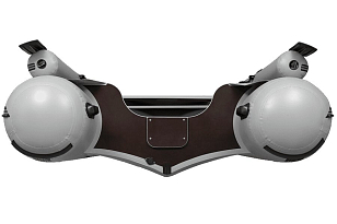 Лодка ПВХ Фрегат 430 F серая для хобби и пикника