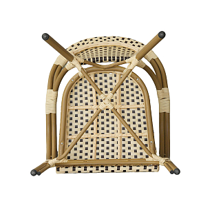 Обеденная группа на 4 персоны 4SIS Кабри, цвет бежево-коричневый, садовая мебель