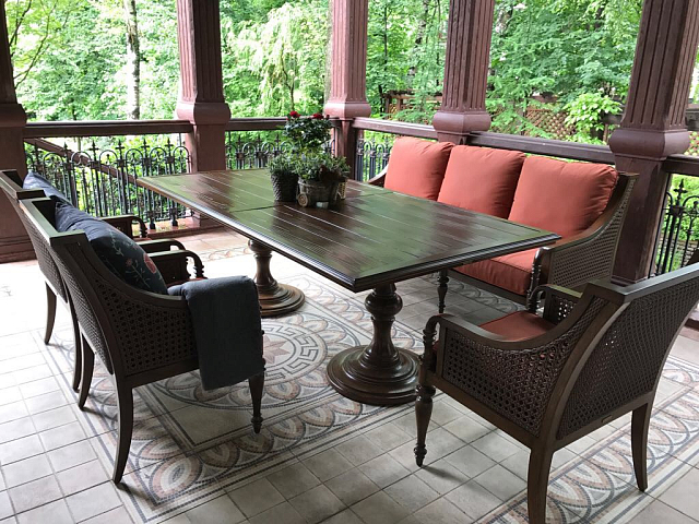 Обеденный стол Вишневый садъ Альберо Колониале 2 