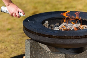 Чугунное кольцо на чашу Concretika 80