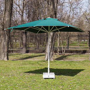 Зонт Lite Mistral 300 квадратный без волана Цвет: темно-зеленый, садовая мебель