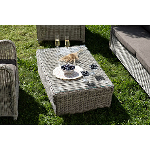 Лаунж зона 4SIS Гляссе, цвет бежевый, садовая мебель