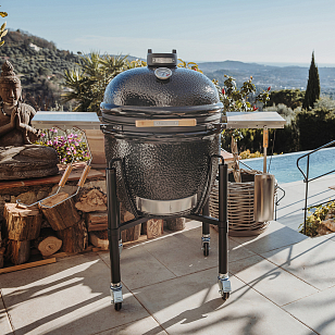 Керамический гриль Monolith Classic ONE.66, черный