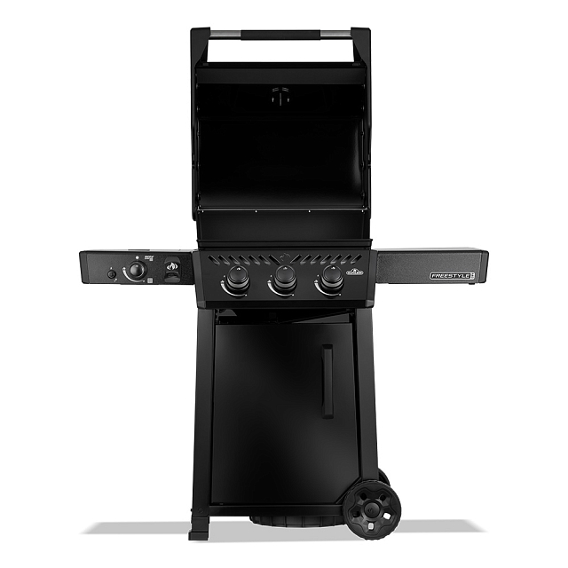 газовый гриль napoleon freestyle 365 pro sib (с ик горелкой 2/3 и дверцей)