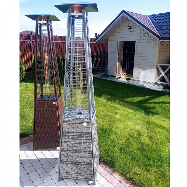 Уличный газовый обогреватель WWT 13I Rotang Grey 