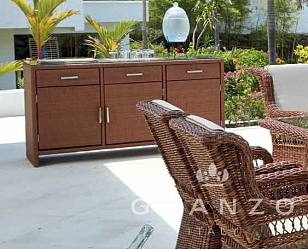 Буфет Skyline Design EBONY 2390, садовая мебель