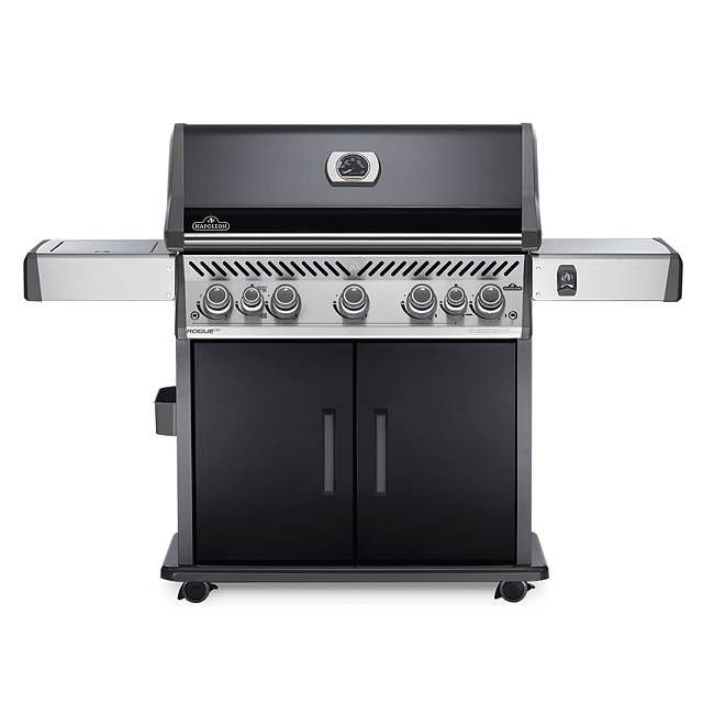 гриль газовый napoleon rogue 625 se (черный, с ик горелкой 3/3)