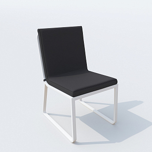 Обеденная группа Ideal Patio Diva Gira Цвет: белый, антрацит, садовая мебель