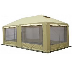 Тент-шатер MITEK Picnic Luxe 6x3 для сада и загородного дома Тент-шатер MITEK Picnic Luxe 6x3, уличное оборудование