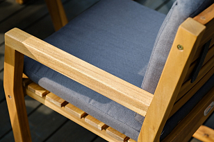 Обеденная группа Joygarden Modena Round на 4 персоны для дачи Обеденная группа Joygarden Modena Round на 4 персоны, садовая мебель