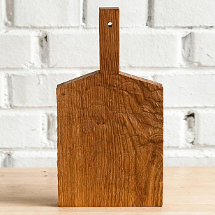 Доска разделочная Fuga "Снег" прямая с плечами малая Цвет: светлый, товары для загородного дома