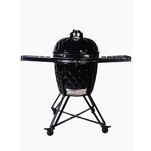 гриль керамический diamond egg xl pro цвет: черный для приготовления пищи гриль керамический diamond egg xl pro цвет: черный для дачи