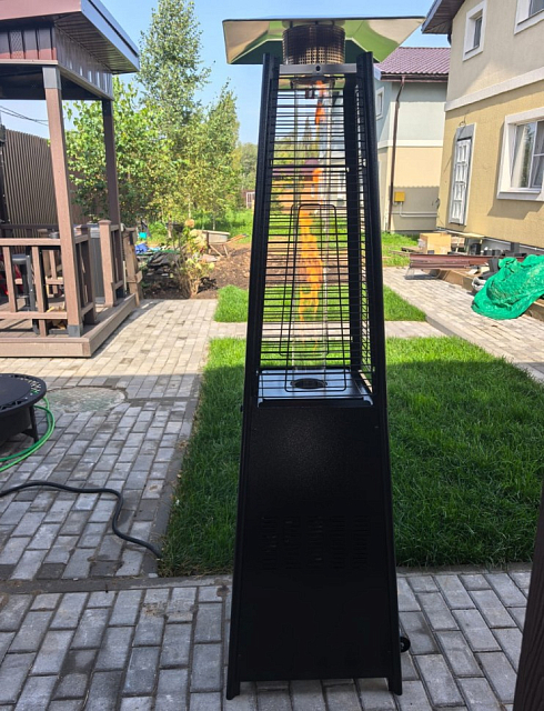 Уличный газовый обогреватель WWT 13I Total Black Mini 