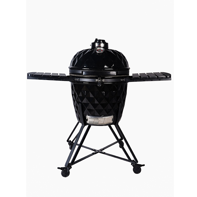 гриль керамический diamond egg xl pro цвет: черный