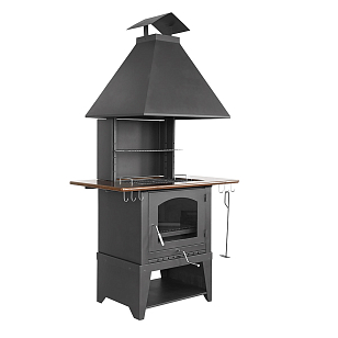 Дровяной гриль Hunter Smoker 700 для сада