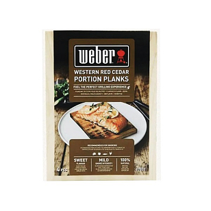 Доски для копчения Weber малые "Кедр" 4 шт для сада