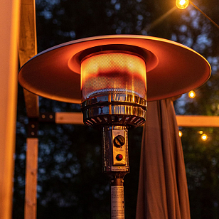 Уличный газовый обогреватель La Hacienda H1 Bronze, уличное оборудование