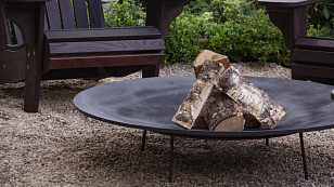 Чугунная чаша для огня Concretika С100 PLATO, уличное оборудование