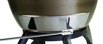 Нижняя заслонка из нержавейки