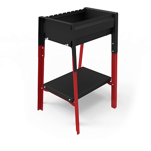 Мангал Grillver Partix 500 на подставке для сада