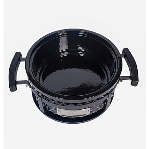 Настольный керамический гриль Diamond Egg Tabletop Grill Цвет: черный для сада