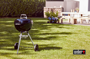 гриль угольный weber original kettle, e-4710, черный