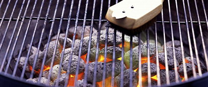 Как чистить гриль?