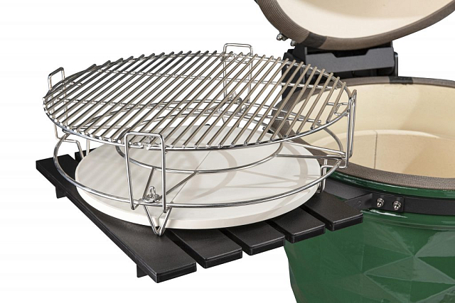 гриль керамический diamond egg xl цвет: зелёный eu