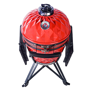 гриль керамический diamond egg xl pro цвет: красный для приготовления пищи гриль керамический diamond egg xl pro цвет: красный для дачи