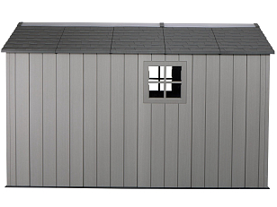 Пластиковый сарай Lifetime WoodLook 7 х 12 для сада и загородного дома Пластиковый сарай Lifetime WoodLook 7 х 12, уличное оборудование