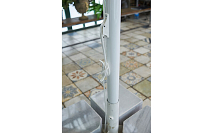 Зонт Lite Mistral 300 квадратный без волана Цвет: бежевый, садовая мебель