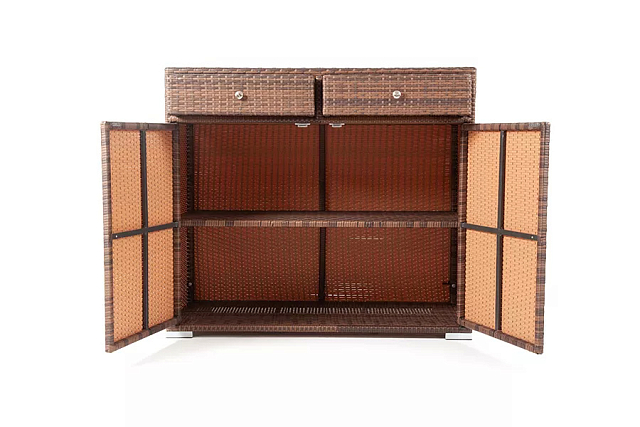 Плетёная тумба 4SIS Мальта Цвет: коричневый 