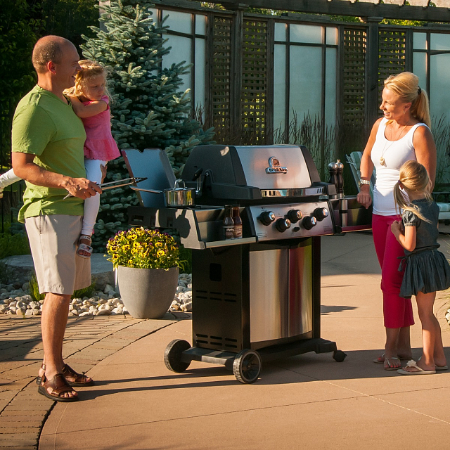 гриль газовый broil king sovereign 390