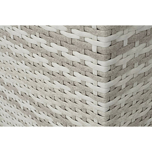 Кашпо 4SIS Лунго, цвет бежевый, уличное оборудование